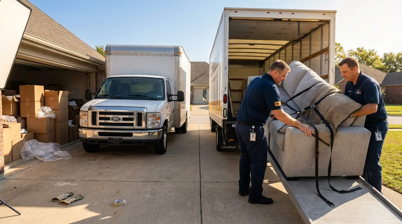 DIY truck vs professional crew comparison in Garden City